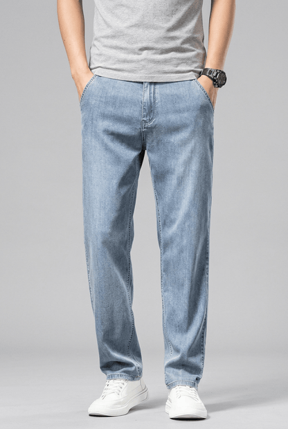Heren Straight Leg Jeans | Mid Waist & Rechte Pijp
