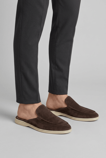 Loafers Heren | Mules met Open Hak & Lichte Zool