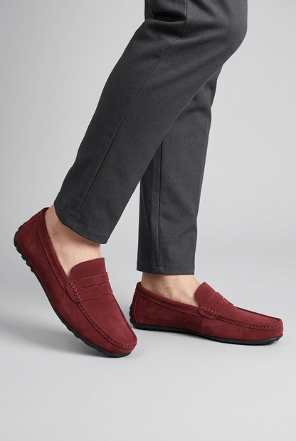 Loafers Heren | Penny Detail & Platte Zool