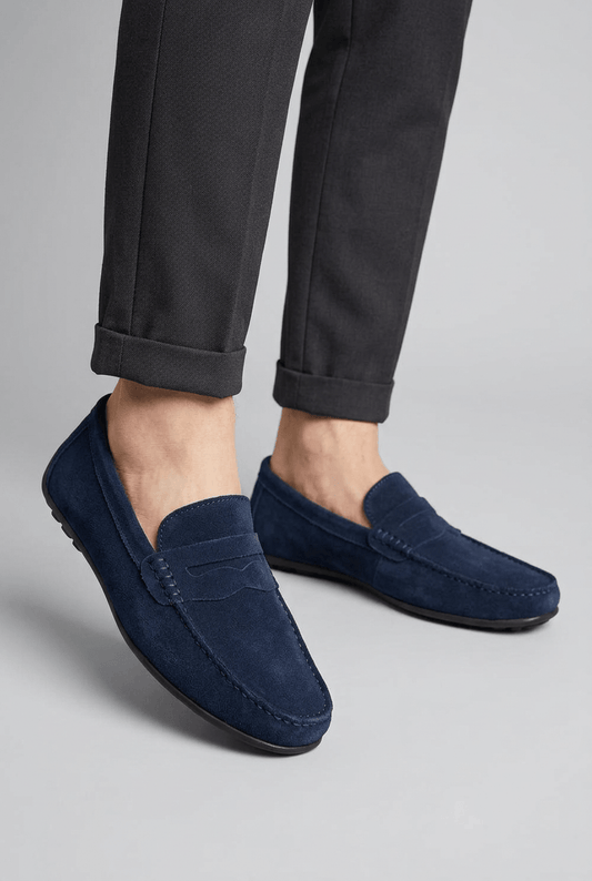 Loafers Heren | Penny Detail & Platte Zool