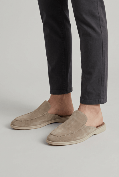 Loafers Heren | Mules met Open Hak & Lichte Zool