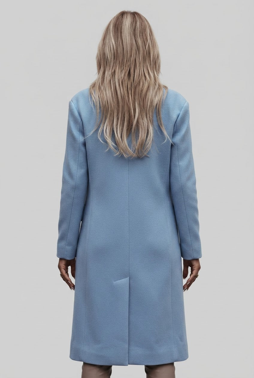 Dames Trenchcoat Lange Jas | Dubbele Knopenrij
