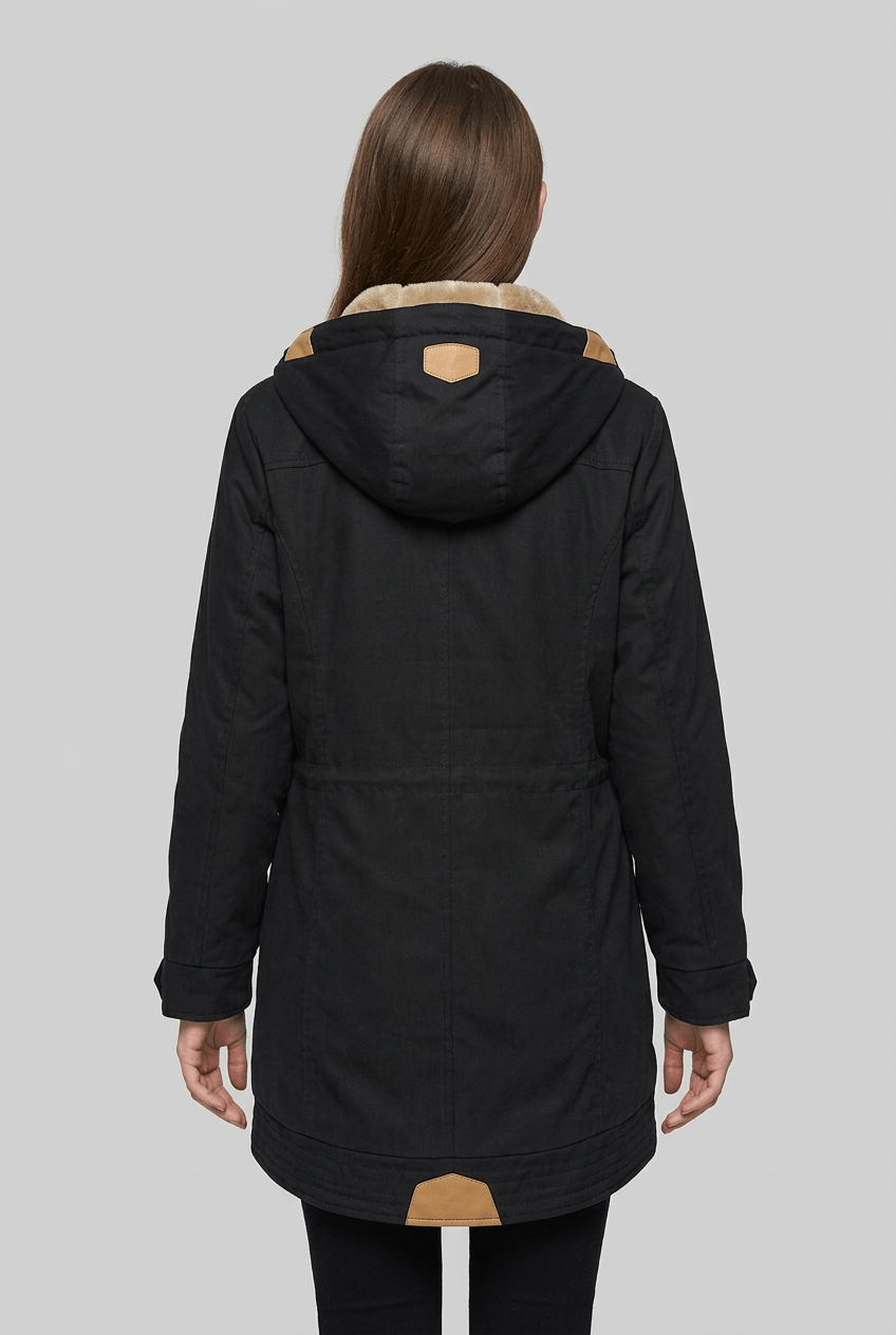 Parka Winterjas Dames met Capuchon | Ritszakken & Drukknopen