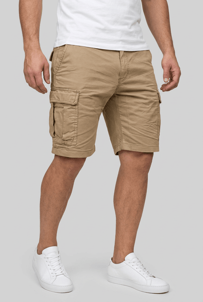 Heren Korte Broek Cargo | Zijzakken & Riemlussen