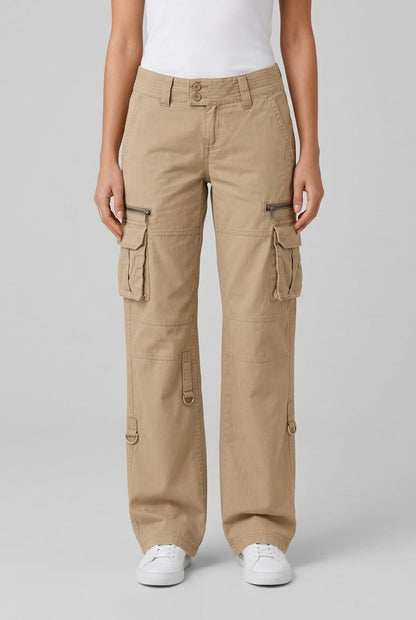 Dames Cargo Broek | Wide Leg
