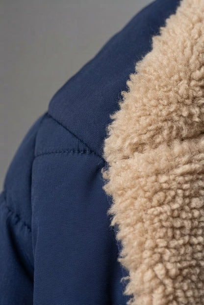Dames Lange Winterjas met Capuchon | Gevoerd & Ritssluiting