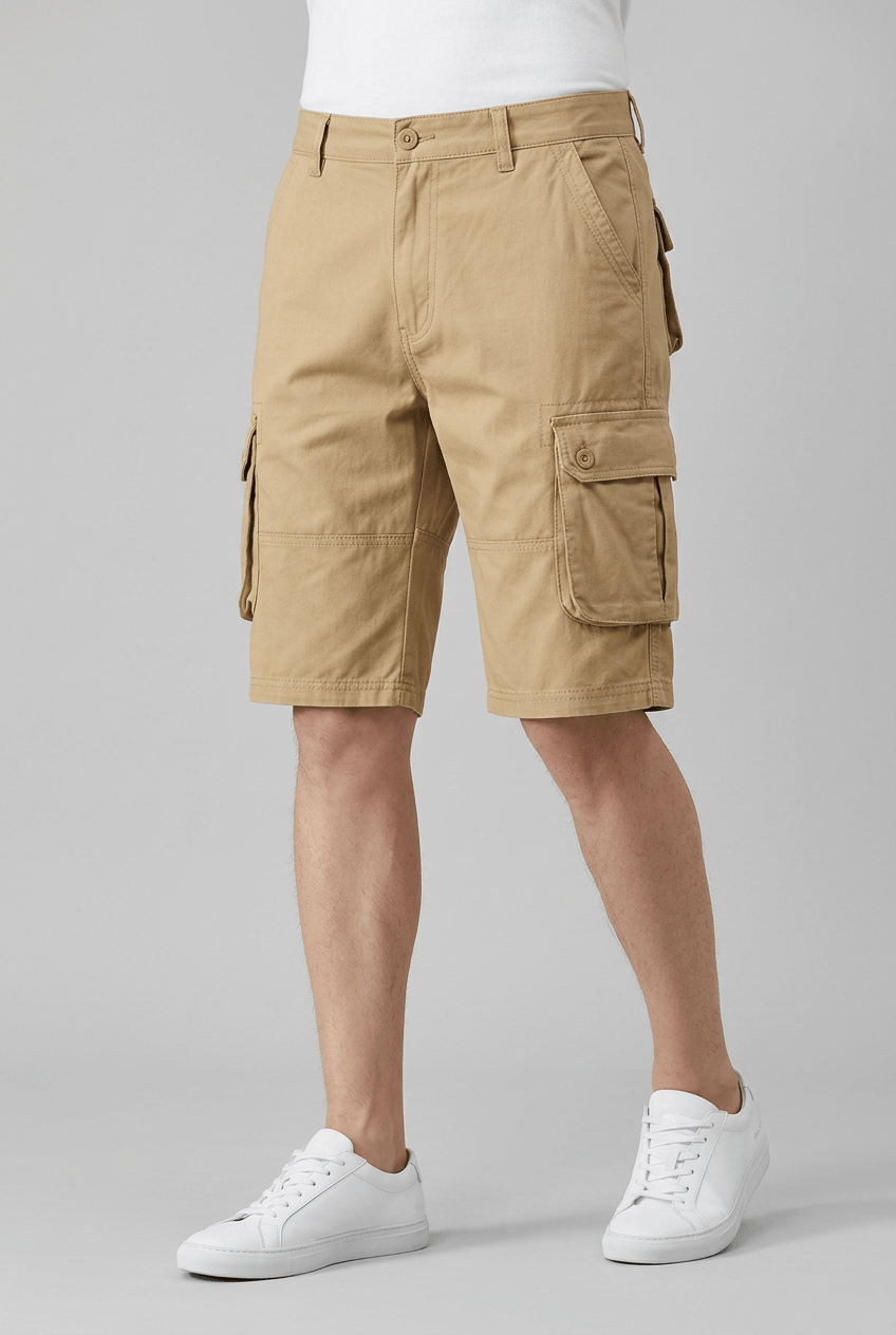 Heren Korte Broek Cargo | Klepzakken & Riemlussen