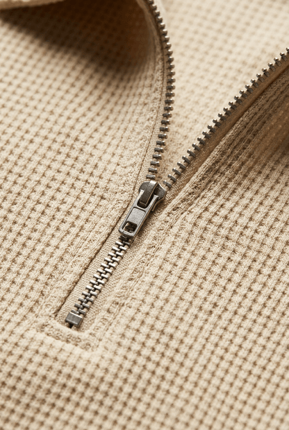 Heren Set | Polo met Rits & Korte Broek met Trekkoord