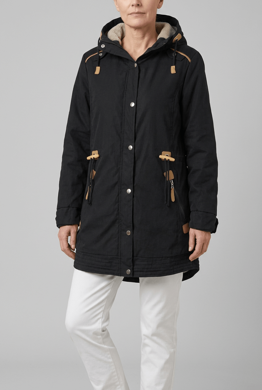 Parka Winterjas Dames met Capuchon | Ritszakken & Drukknopen
