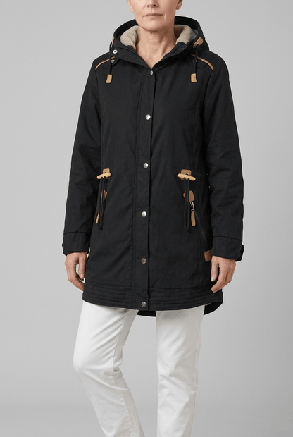 Parka Winterjas Dames met Capuchon | Ritszakken & Drukknopen