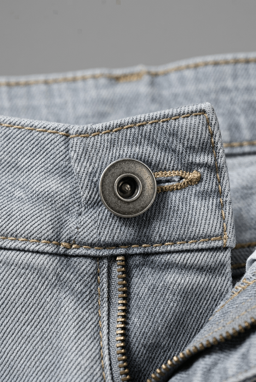Heren Straight Leg Jeans | Mid Waist & Rechte Pijp