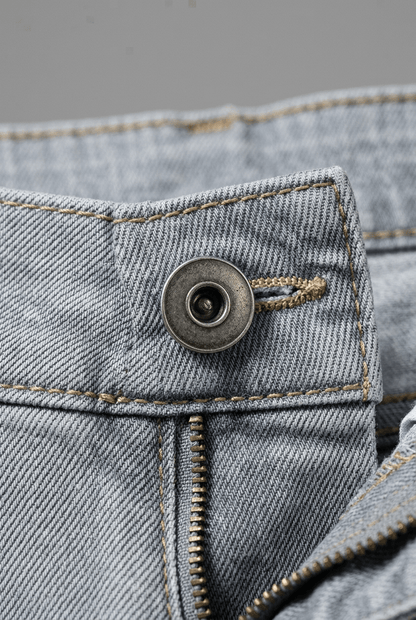 Heren Straight Leg Jeans | Mid Waist & Rechte Pijp
