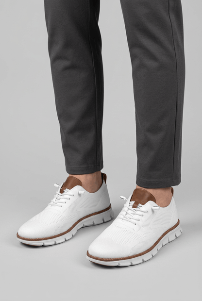 Sneakers Heren | Gebreid met Veters & Orthopedisch