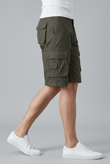 Heren Korte Broek Cargo | Klepzakken & Riemlussen