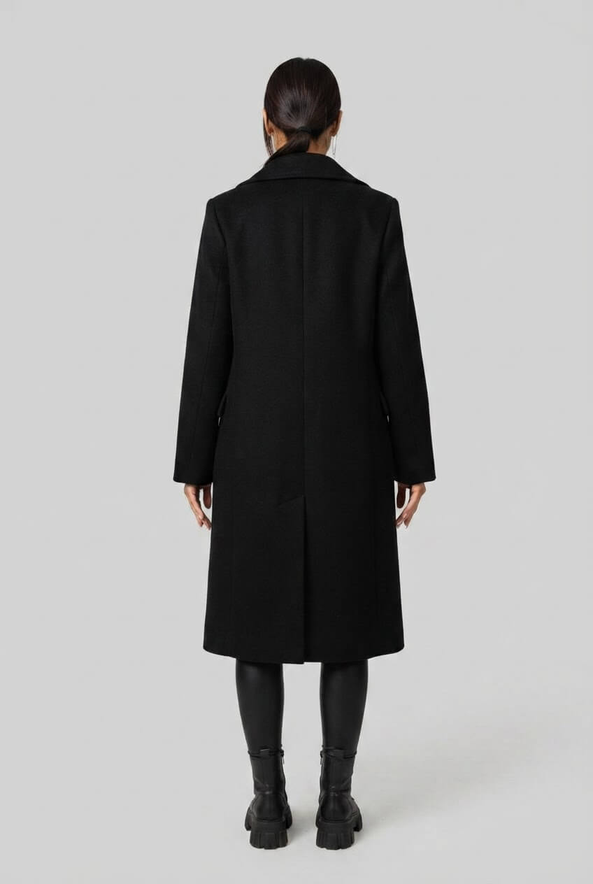 Dames Dubbelrijige Trenchcoat | Reverskraag & Zakken