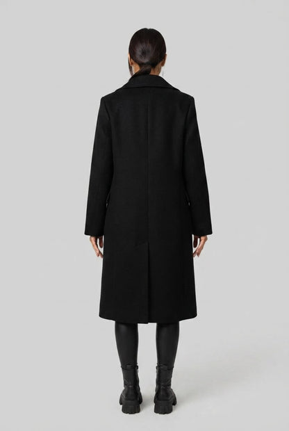 Dames Dubbelrijige Trenchcoat | Reverskraag & Zakken