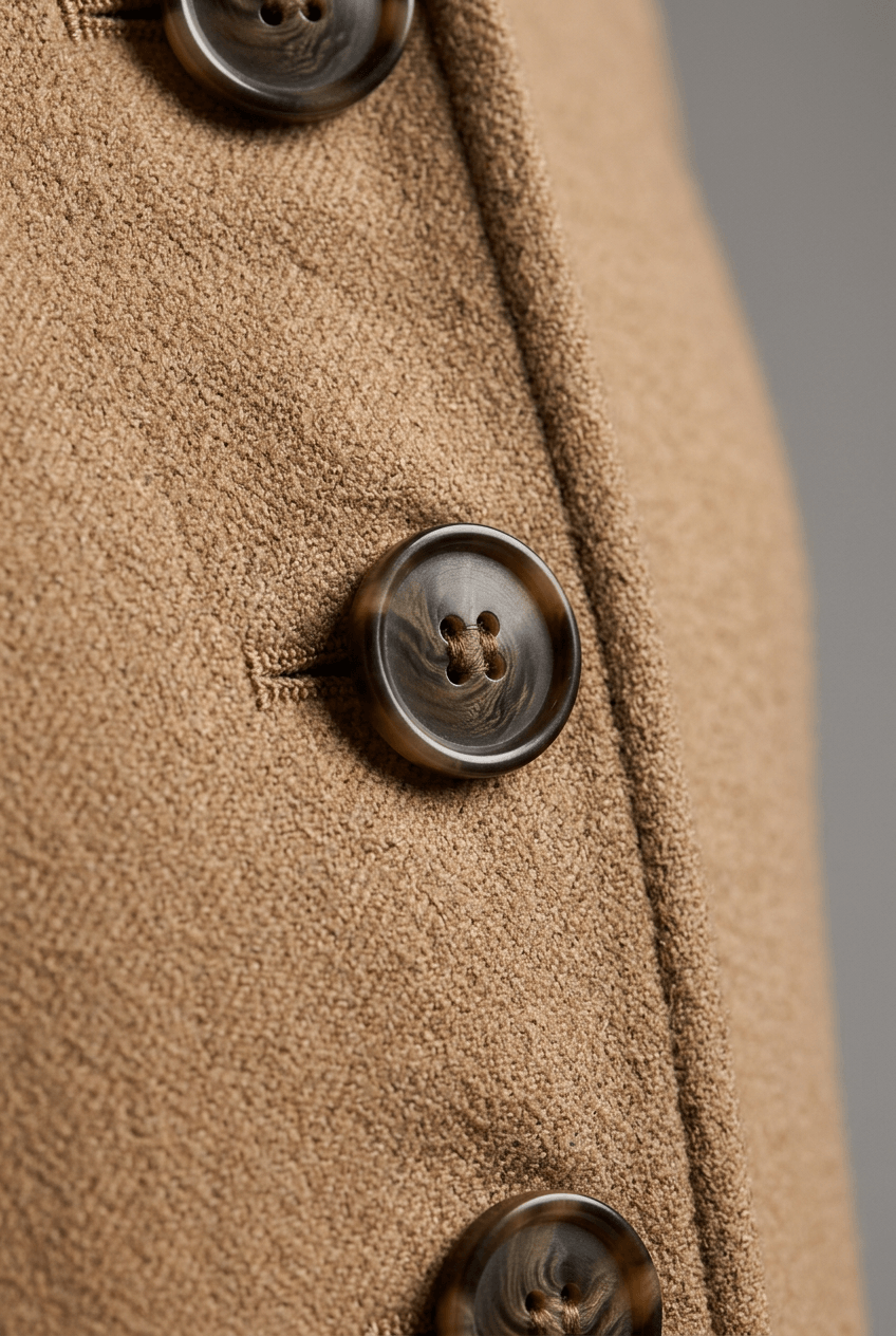 Dames jas met rechte snit | Trenchcoat & reverskraag