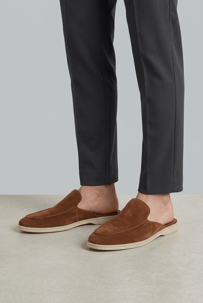 Loafers Heren | Mules met Open Hak & Lichte Zool