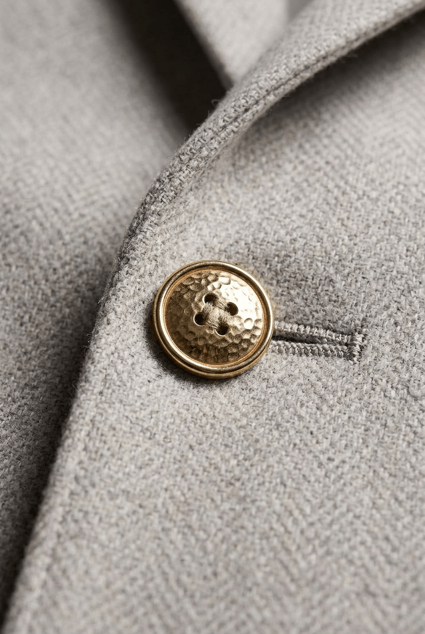 Heren Lange Jas | Getailleerde Revers & Klassiek Model