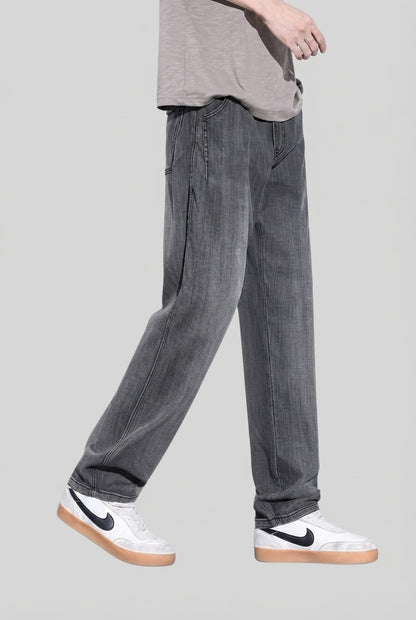 Heren Straight Leg Jeans | Riemlussen