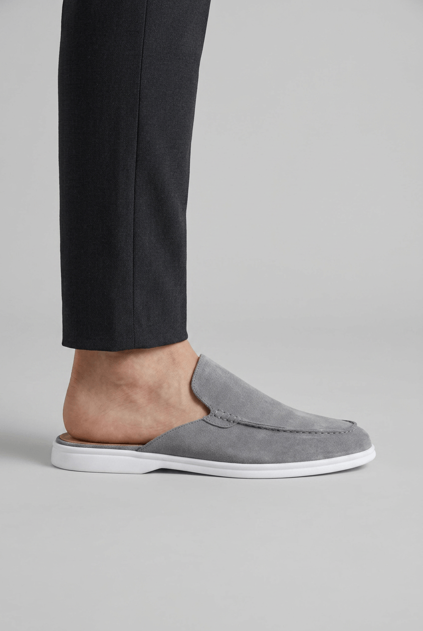 Loafers Heren | Mules met Open Hak & Lichte Zool