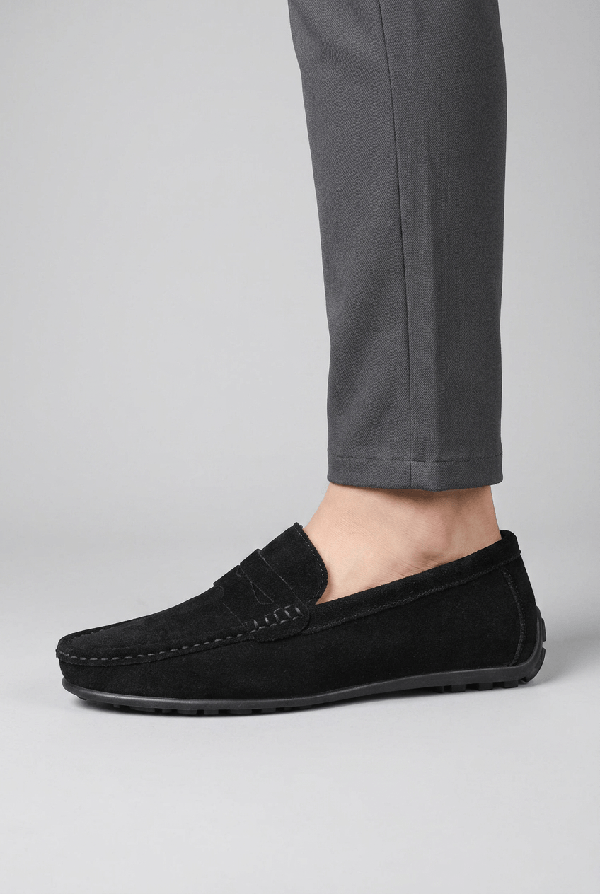 Loafers Heren | Penny Detail & Platte Zool