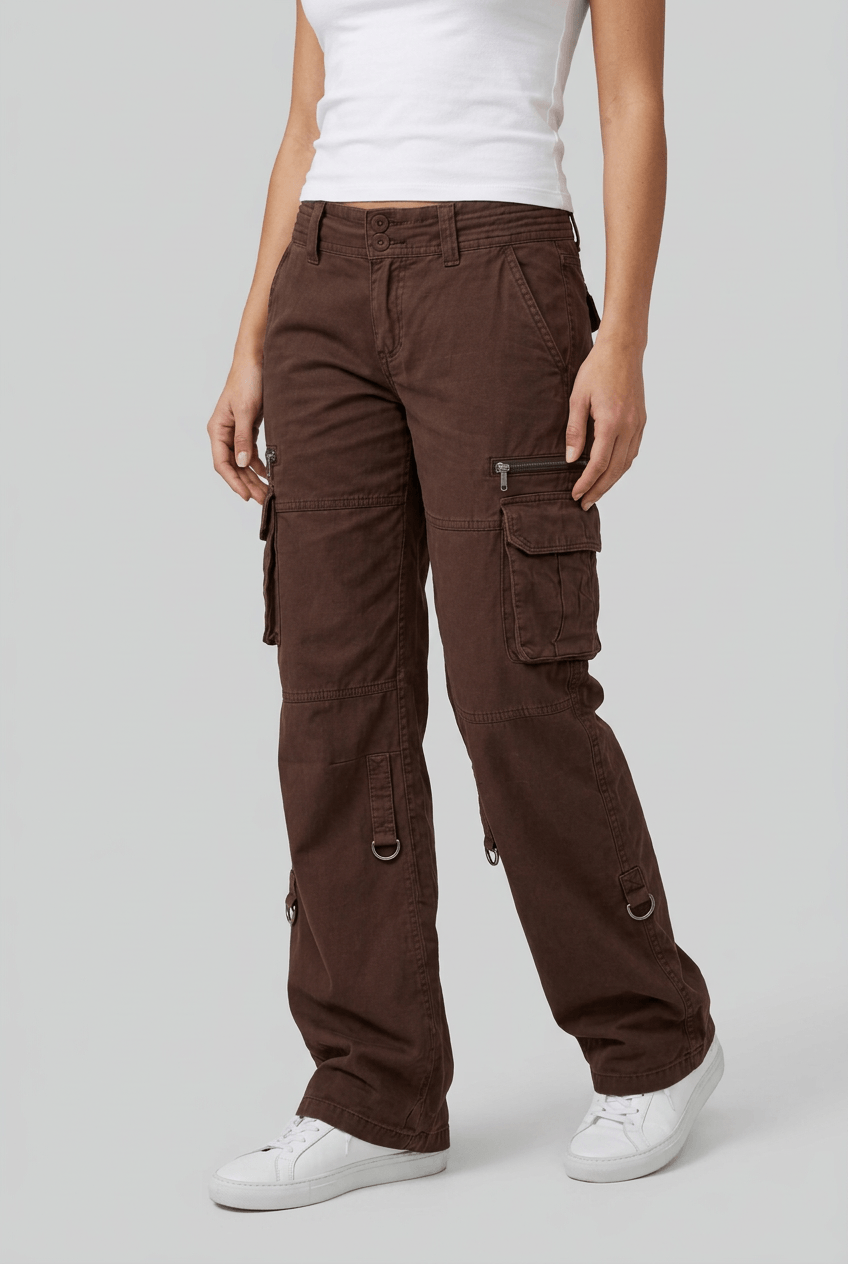 Dames Cargo Broek | Wide Leg