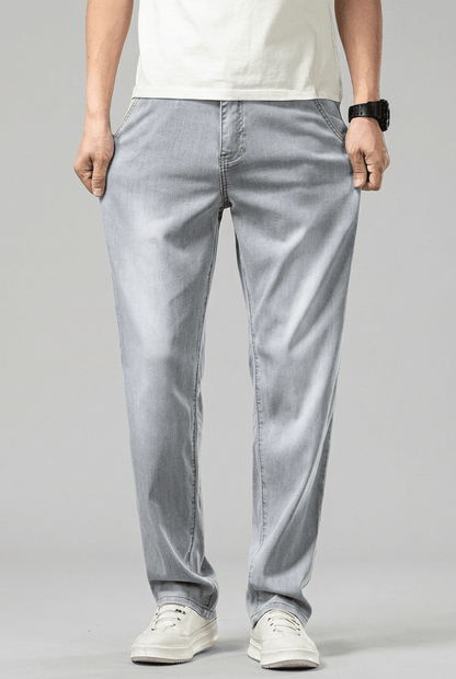 Heren Straight Leg Jeans | Mid Waist & Rechte Pijp
