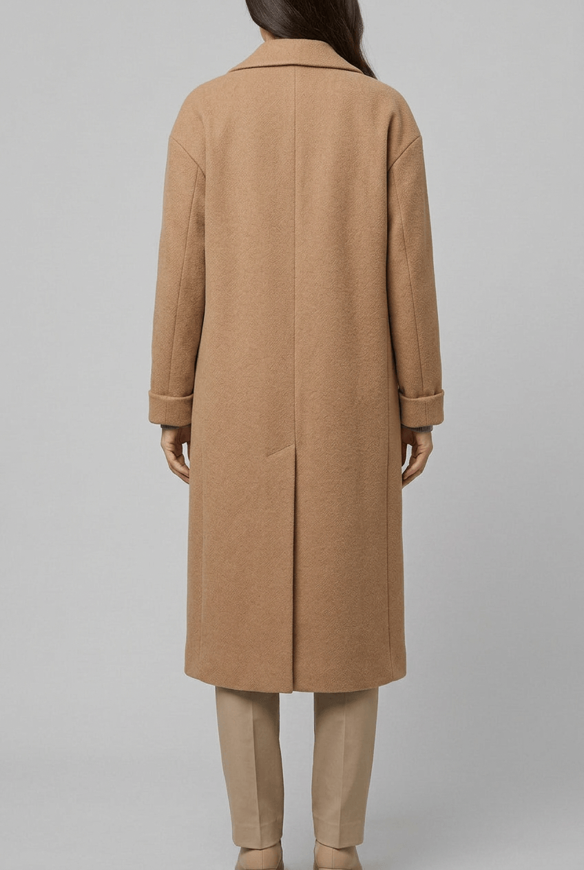 Dames Oversized Trenchcoat Jas | Brede Revers & Omgeslagen Manchetten