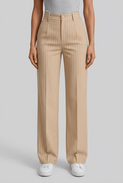 Dames Pantalon | Wijde Pijp & Hoge Taille