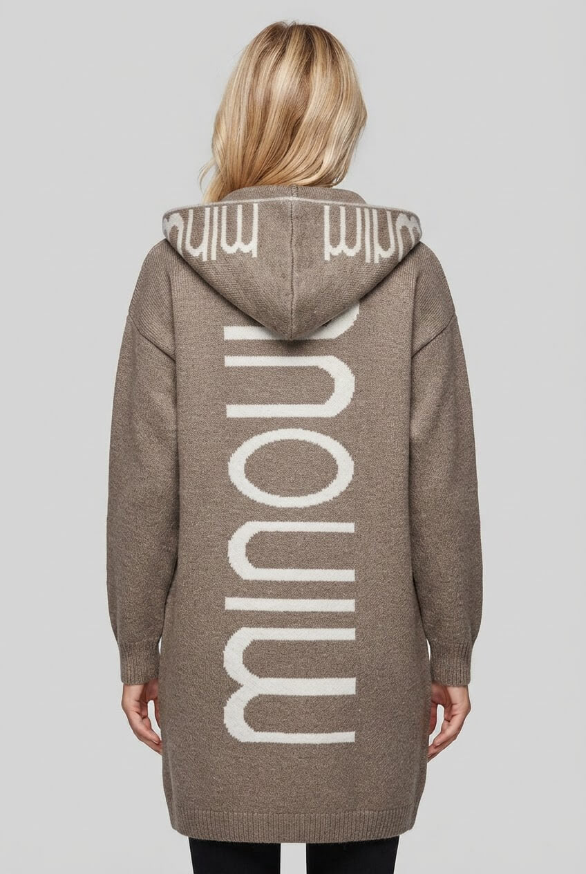 Dames Gebreid Vest | Capuchon & Open Voorkant