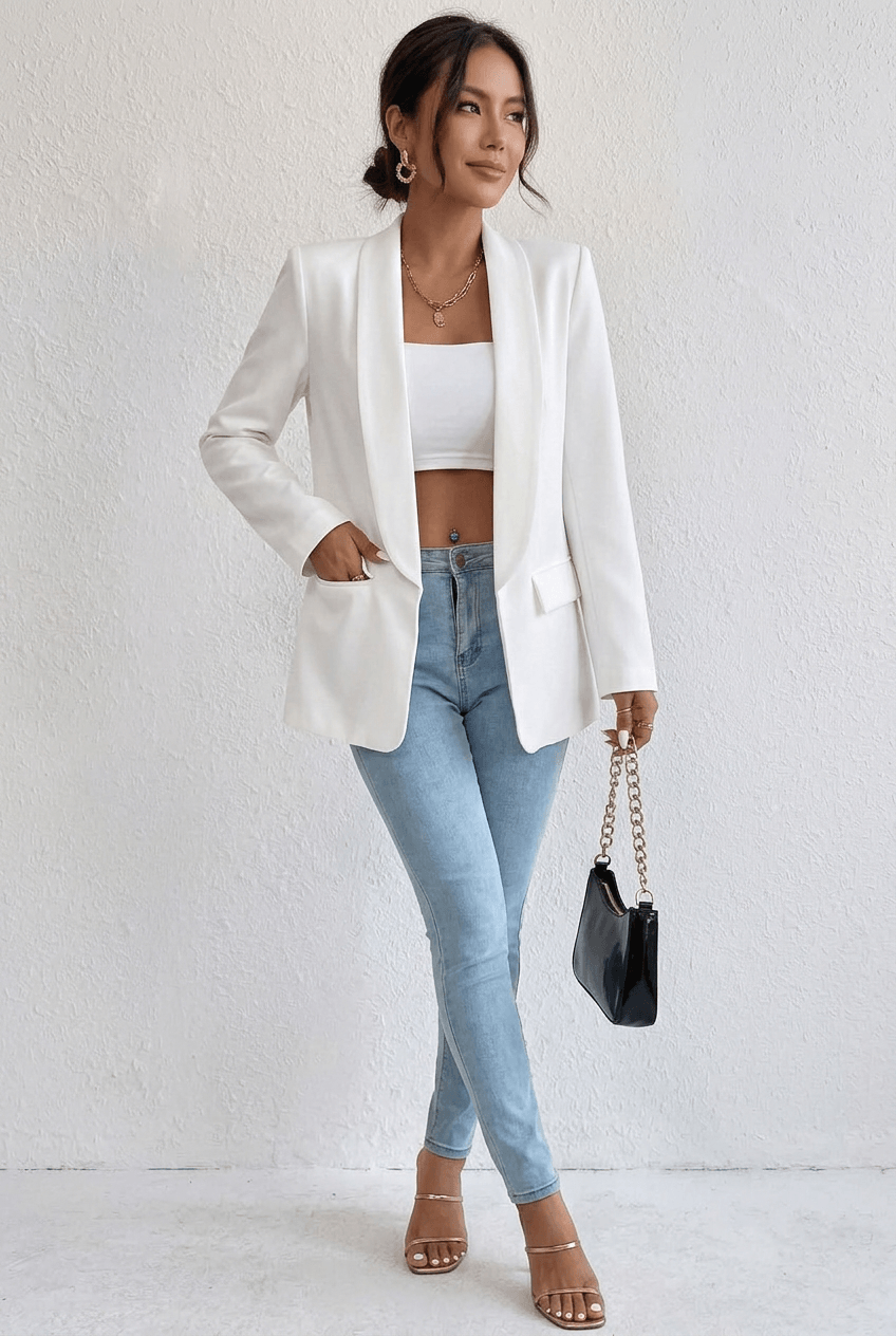 Zakelijk Blazer Dames | Getailleerde