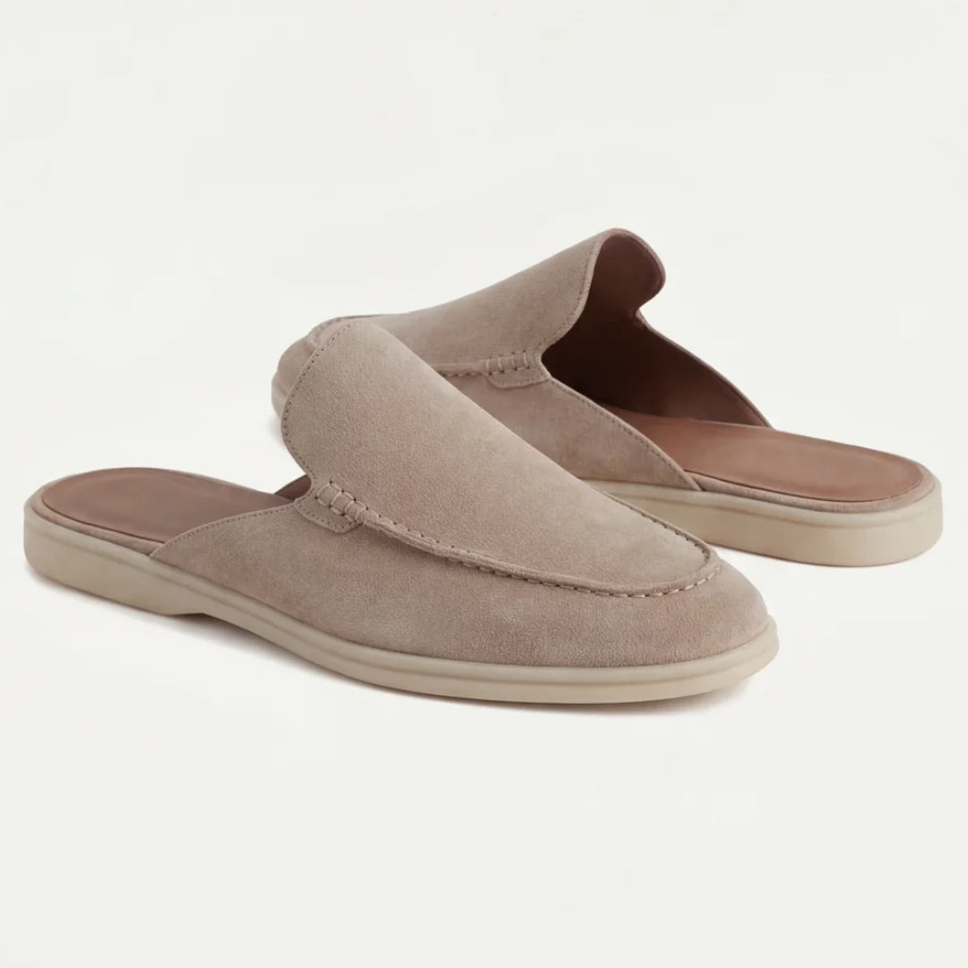 Loafers Heren | Mules met Open Hak & Lichte Zool