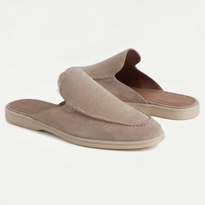 Loafers Heren | Mules met Open Hak & Lichte Zool