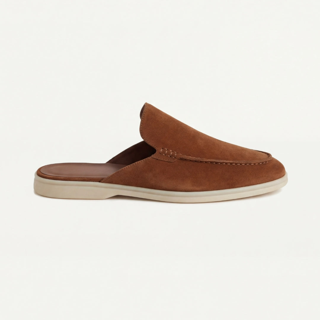 Loafers Heren | Mules met Open Hak & Lichte Zool
