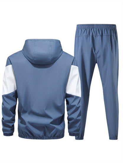 Leo - Trainingspak Heren | Lichtgewicht Capuchonvest & Broek