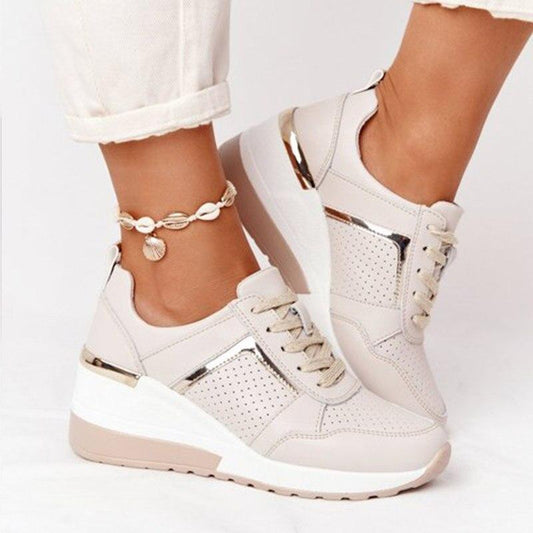 Livia Sneakers Dames | Verhoogde Zool