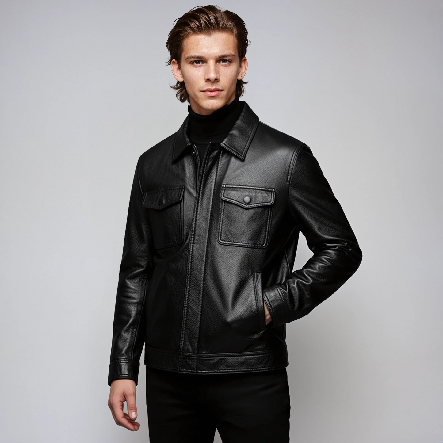 Mack - Heren Leren Jas