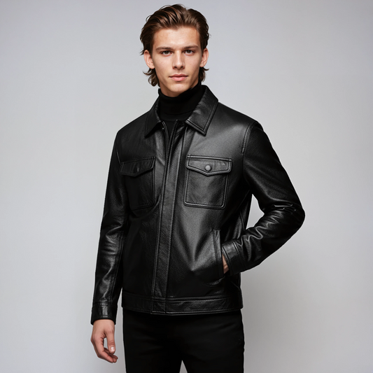 Mack - Heren Leren Jas