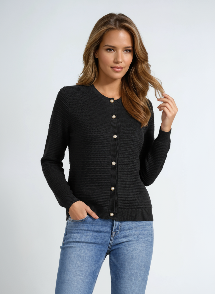 Wendy Dames Vest met Knoopsluiting
