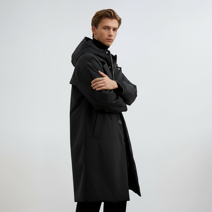 Kennington Winterjas Heren | Trenchcoat met Capuchon