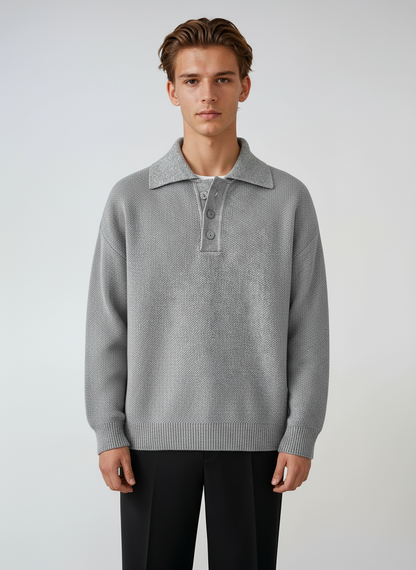 Heren Sweater | Polo Kraag