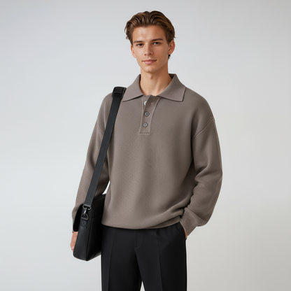 Heren Sweater | Polo Kraag