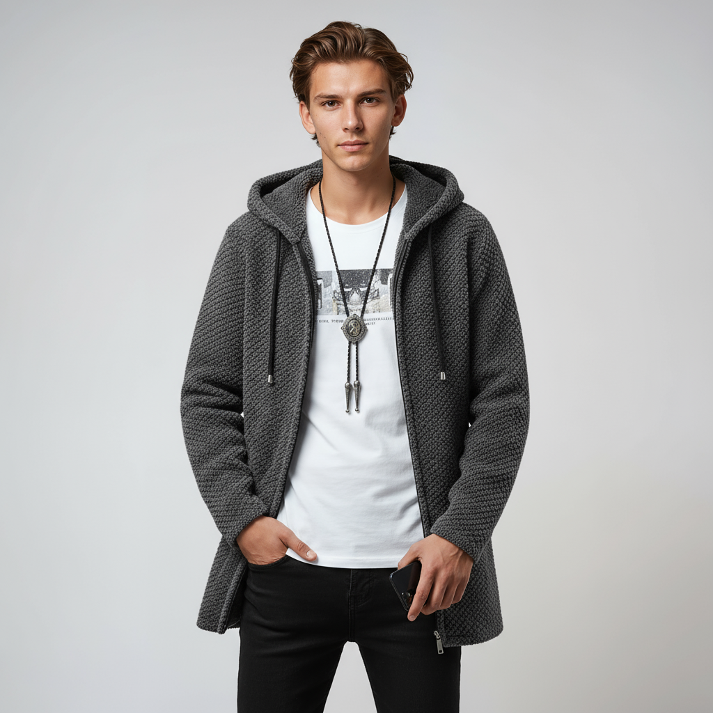 Valmont Vest Heren | Hoodie met Rits
