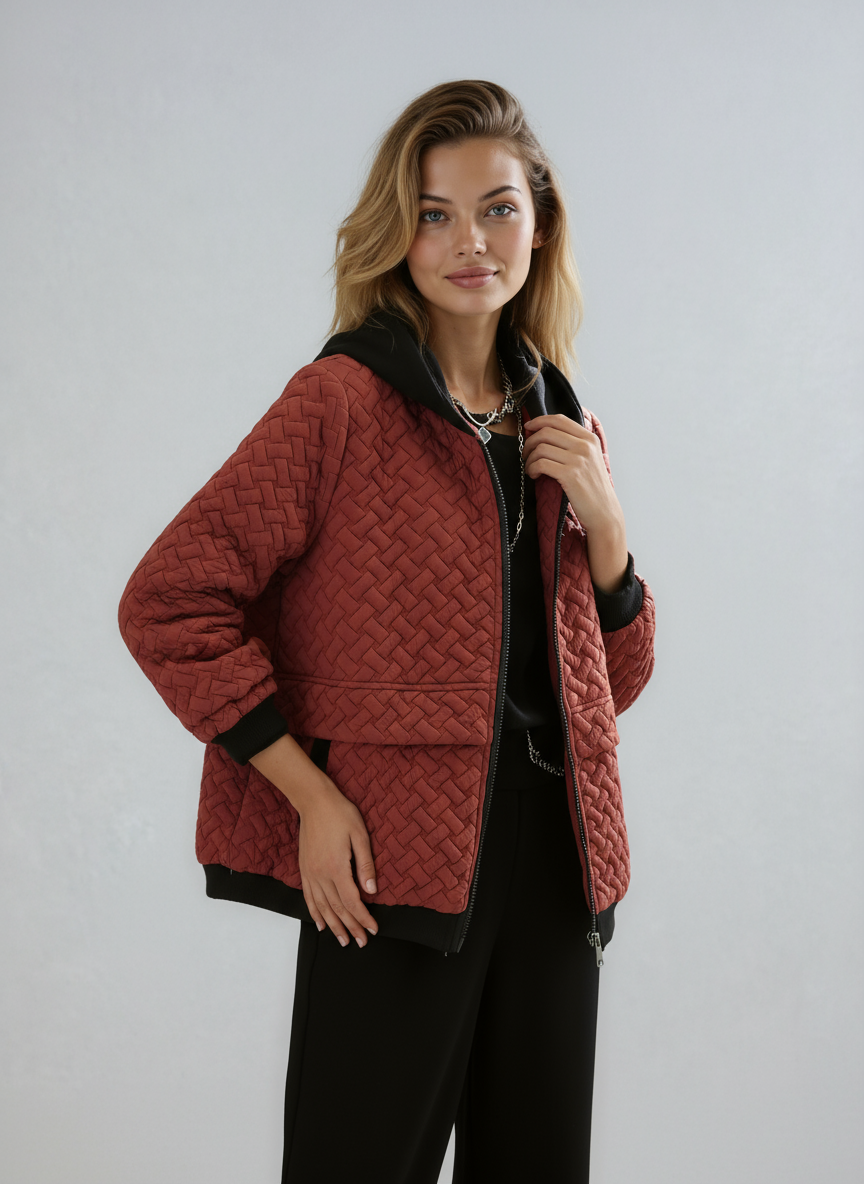 Mirelle Gewatteerde Hoodie Tussenjas