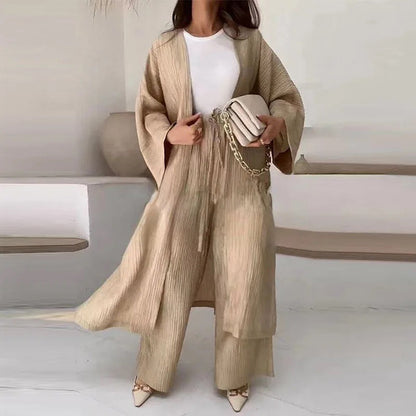 Liora - Elegante Tweedelige Cardigan Set voor Dames