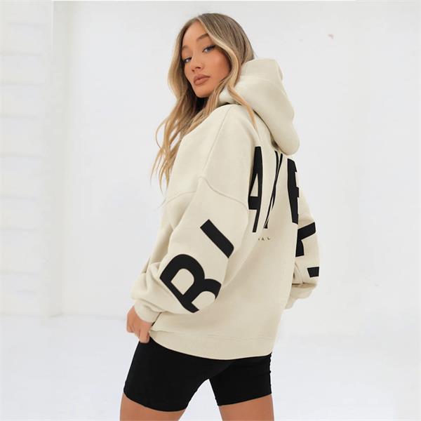 Alina - Dames Hoodie | Oversized Pasvorm & Grote Backprint
