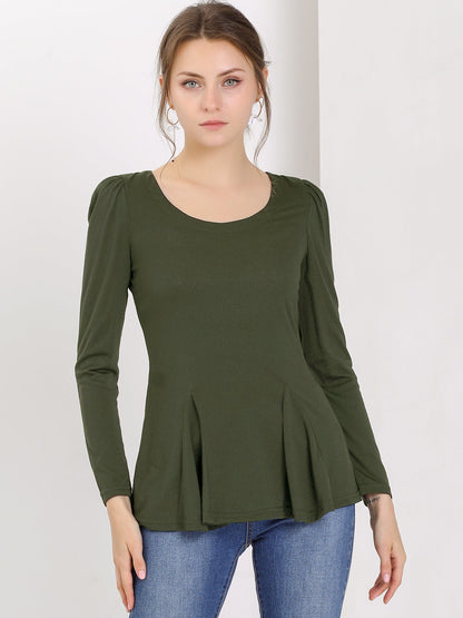 Mila Shirt Dames | Lange Mouwen & Ronde Hals