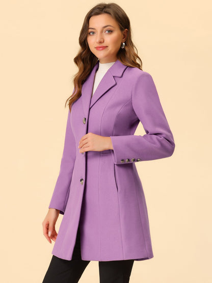 Isabelle Dames Winterjas | Lange Jas met Knoopsluiting