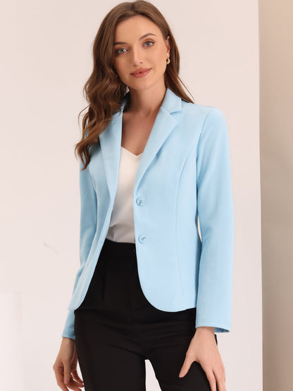 Elena Dames Blazer | Getailleerd Colbert met Revers & Knopen